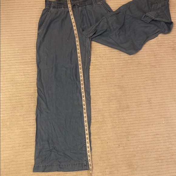 LAUREN Casual Blue Drawstring Pants - Picture 8 of 12